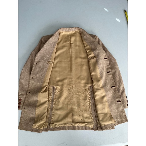 Mens Vintage Western Style Jacket - Picture 4 of 8